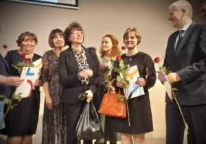 pani Dyrektor Katarzyna Mielech wśród nagrodzonych nauczycieli