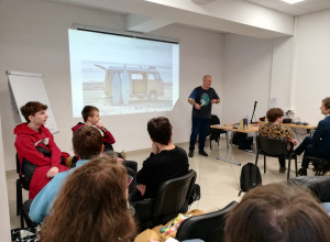 Warsztaty klasy 1e z Markiem Willisem