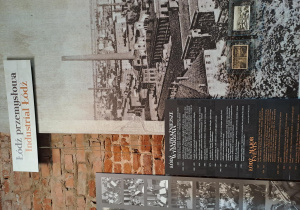 Łódź przemysłowa wystawa w Muzeum Fabryki makieta