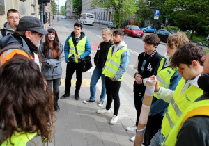 Pracownik IPN na trasie gry opowiada historię Marii Jasińskiej