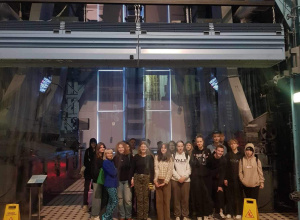 Klasa 1D w Centrum Nauki i Techniki EC1