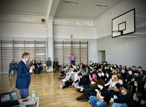 Lekcja prawa z ławnikiem SN dr Andrzejem Kompa.