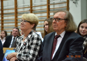 Od lewej Jolanta Chełmińska i Janusz Moos