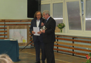 Od lewej Janusz Moos i Kazimierz Tischner